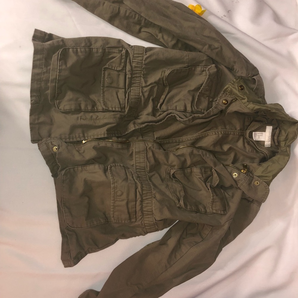 Olive green H&M jacket
